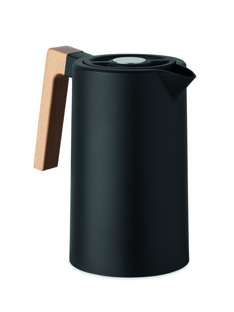 Logo trade mainoslahja kuva: Kaksiseinäinen kannu 1L